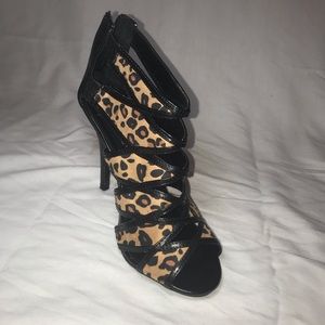 Mix No. 6 Charlize Women’s Leopard Heels